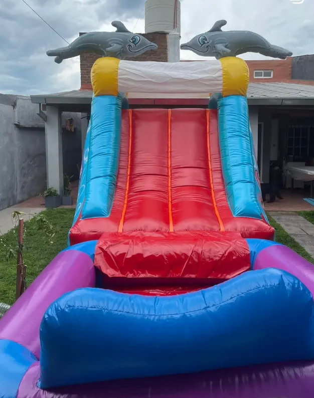Combo rampa acuática, Inflables Valen Escobar